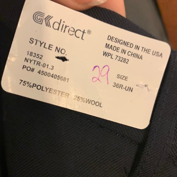 GK Direct Other - GK Direct Dark Navy Men's Pants